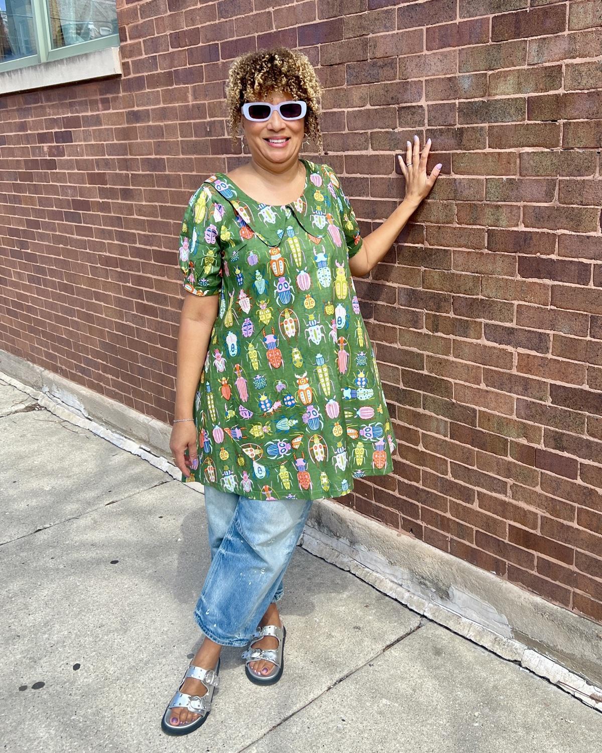 Squasht Charlotte Dress in Bugs - Size Small, XL, 2XL
