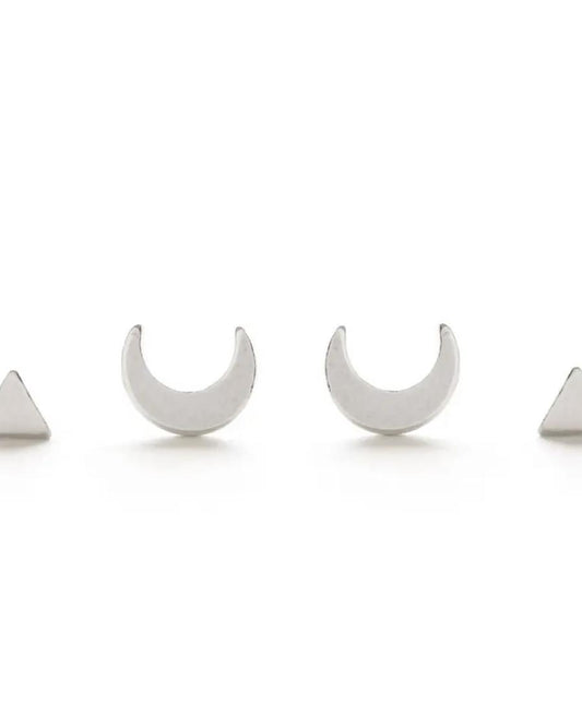 Amano Studio Mystic Combo Studs in Sterling Silver