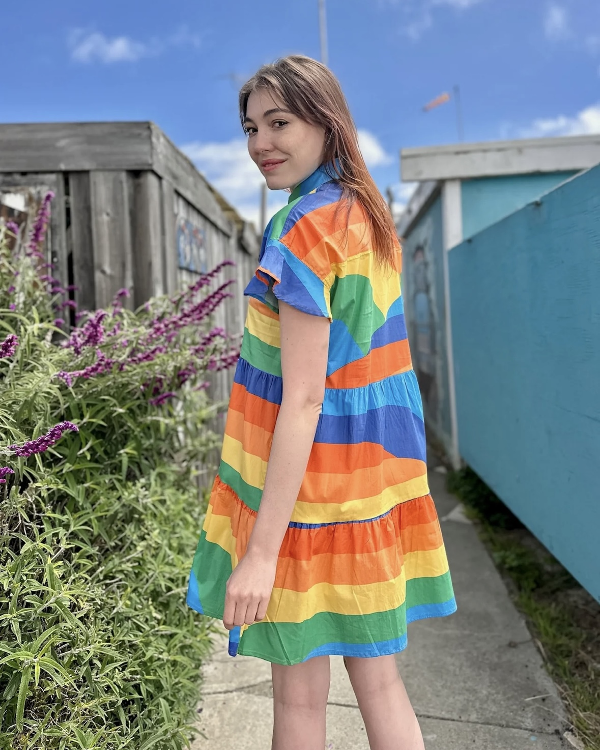 Nooworks Eloise Dress in Sunset Valley