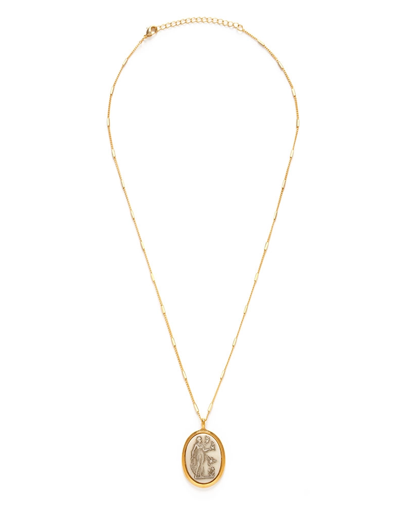Amano Studio Aphrodite Vintage Cameo Necklace