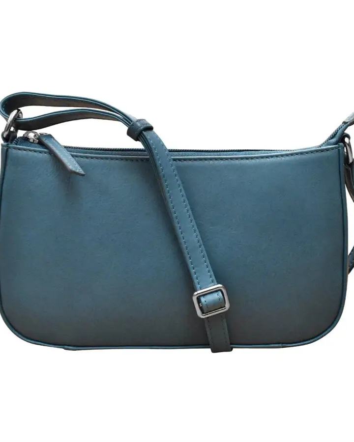ili Classic Crossbody Bag in Jeans Blue