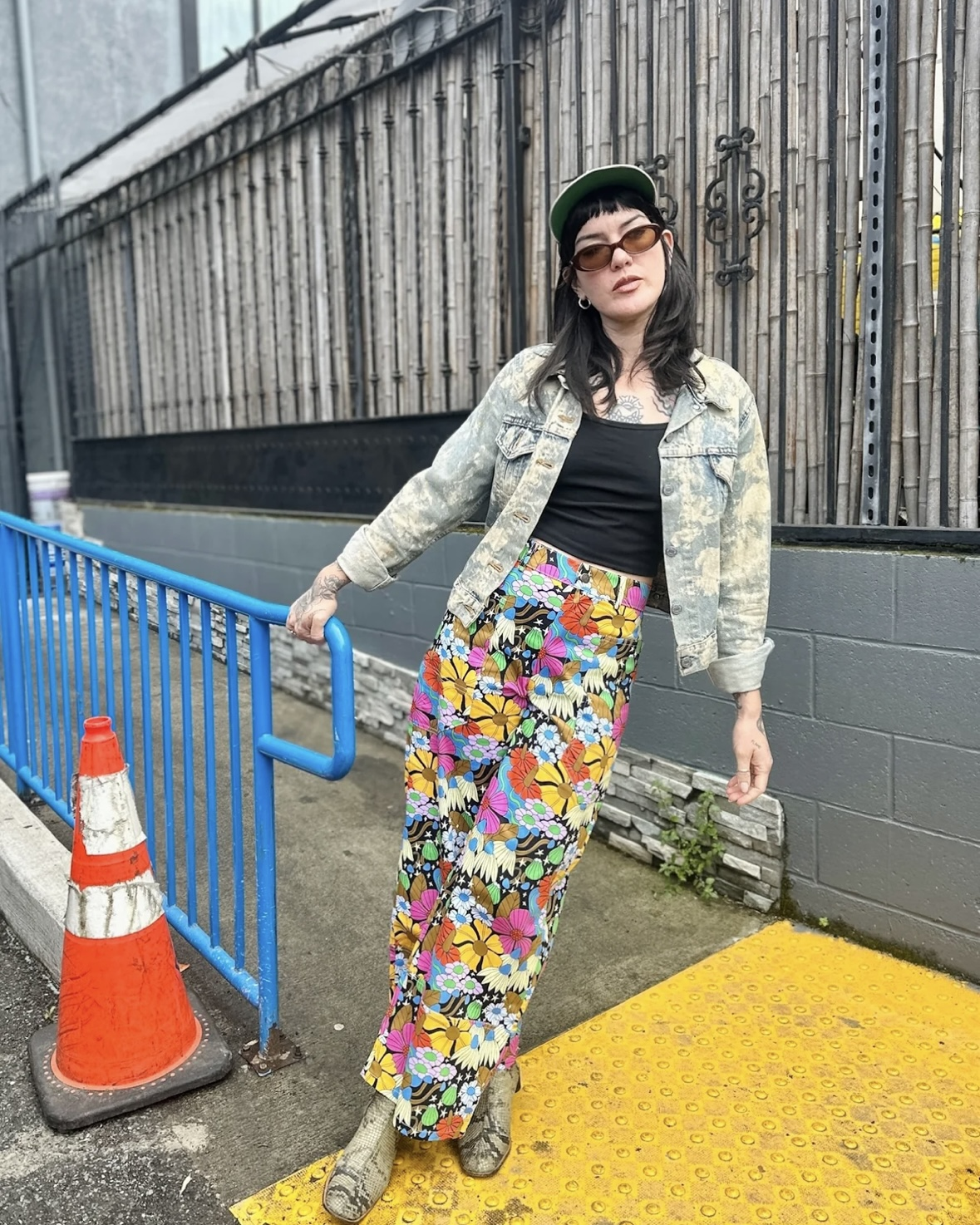 Nooworks Skater Pant in Cosmic Floral