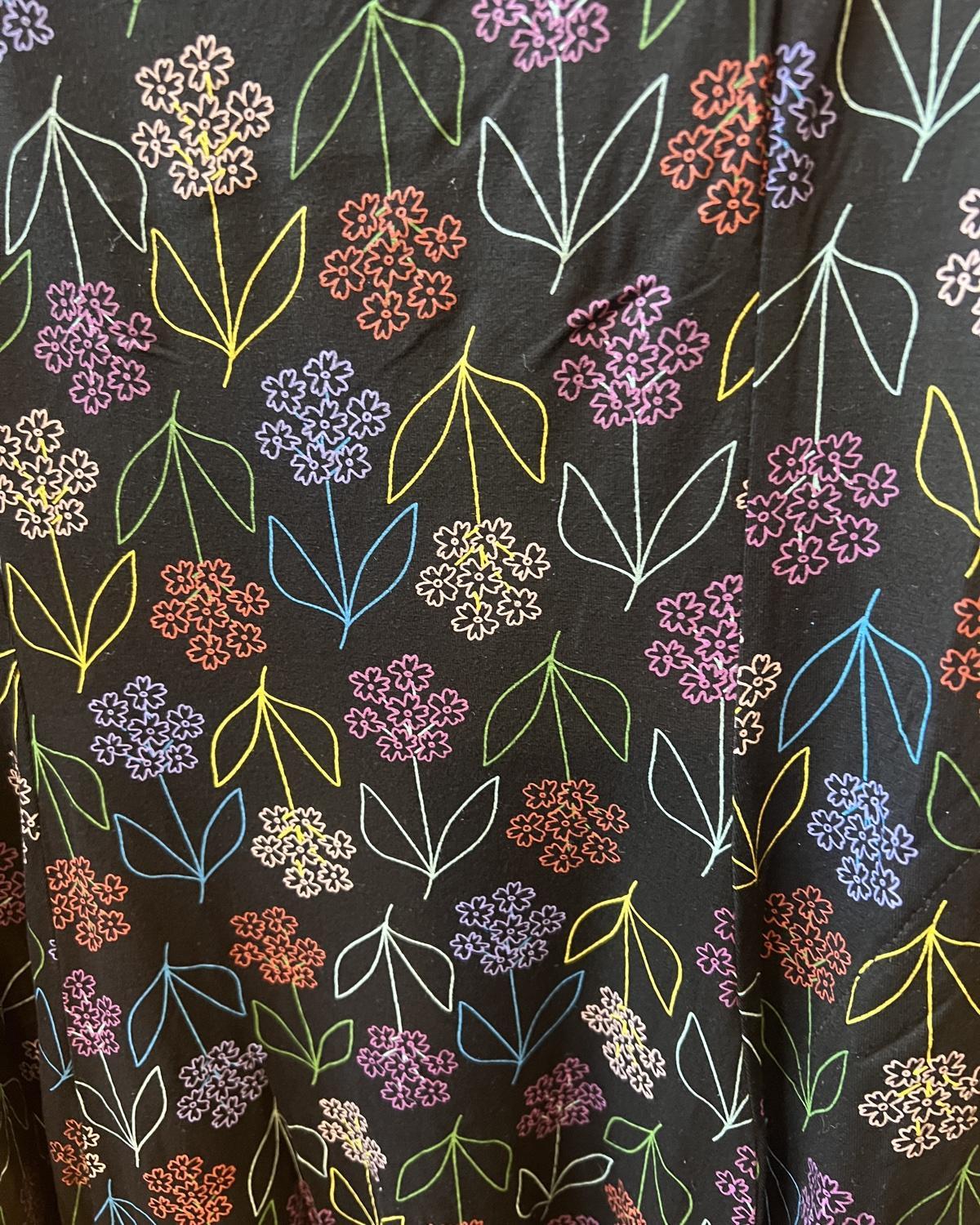 Effie's Heart Soliel Dress in Geranium Print