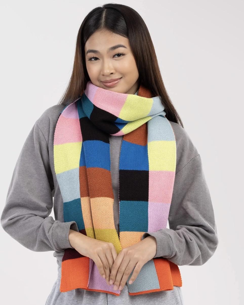 Verloop Color Patch Big Scarf in Sport