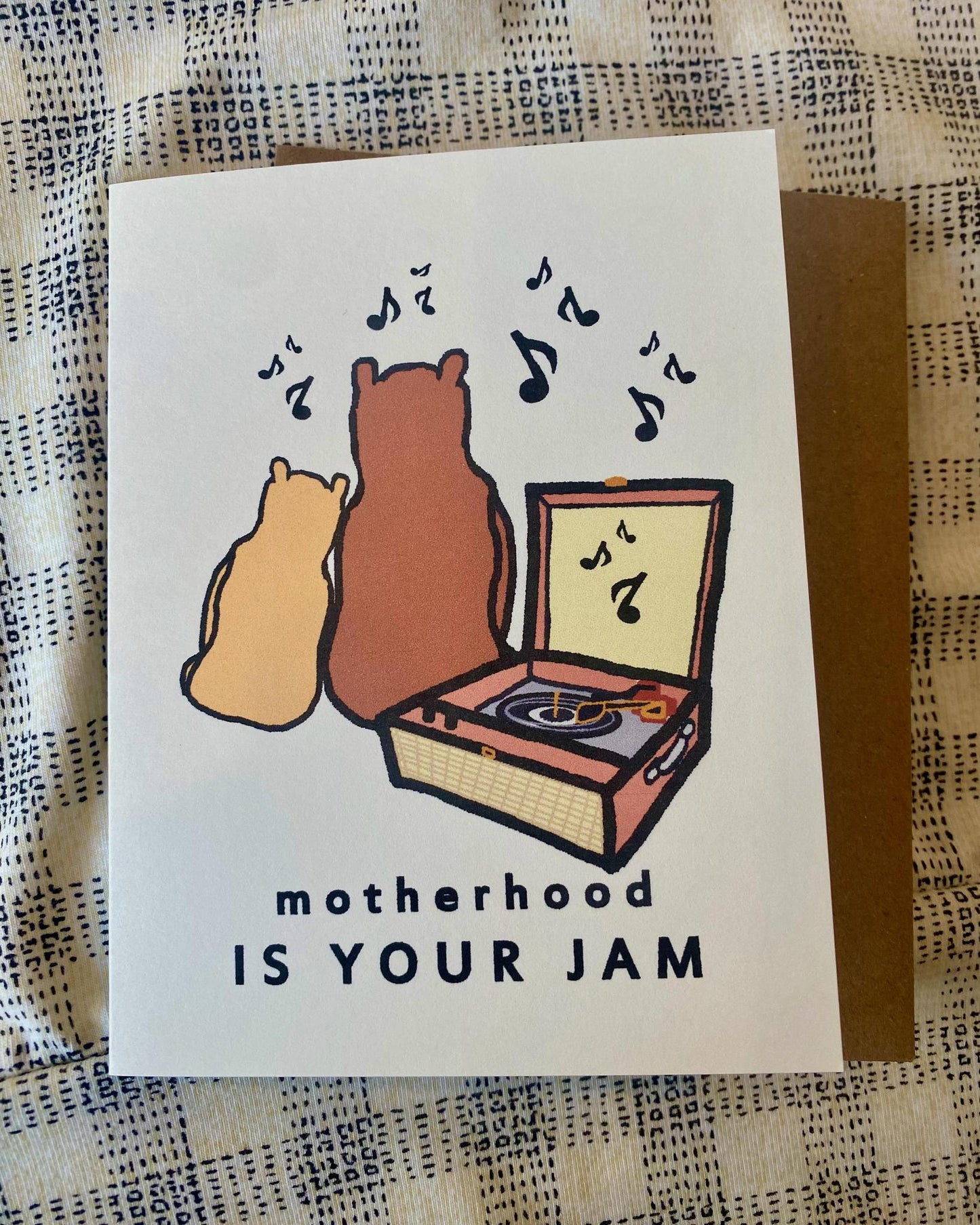 Heilo Motherhood Is Your Jam Card