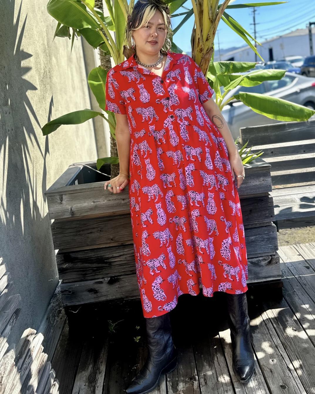 Nooworks Cassie Dress Sondler Cat - Medium, Large, XL