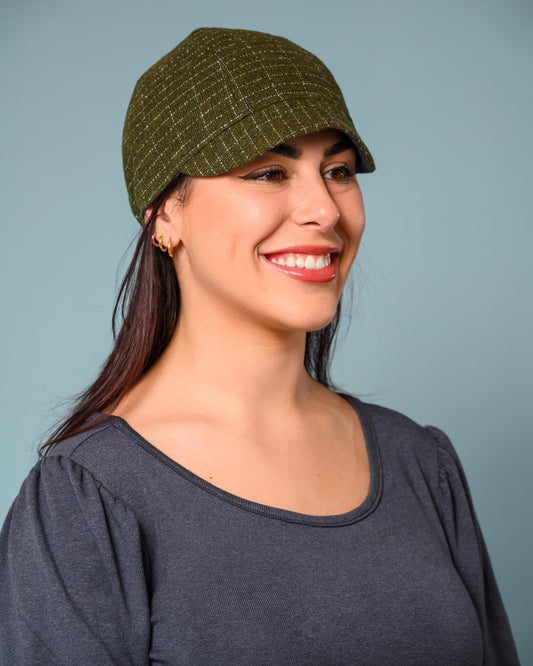 Squasht Reversible Bella Hat in Olive Green