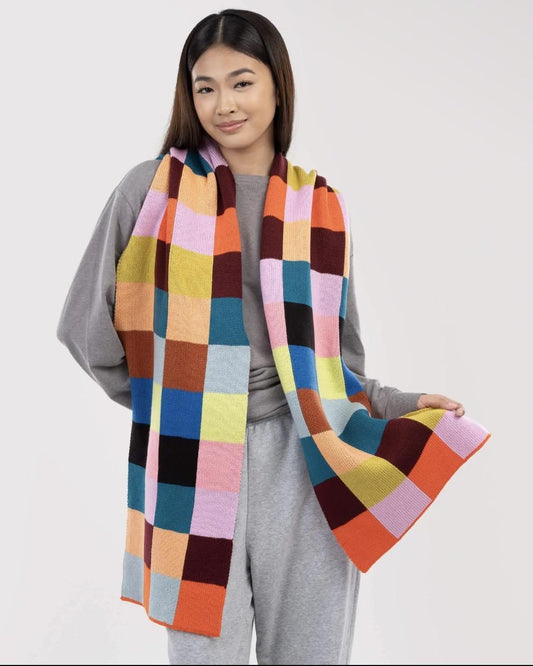 Verloop Color Patch Big Scarf in Sport