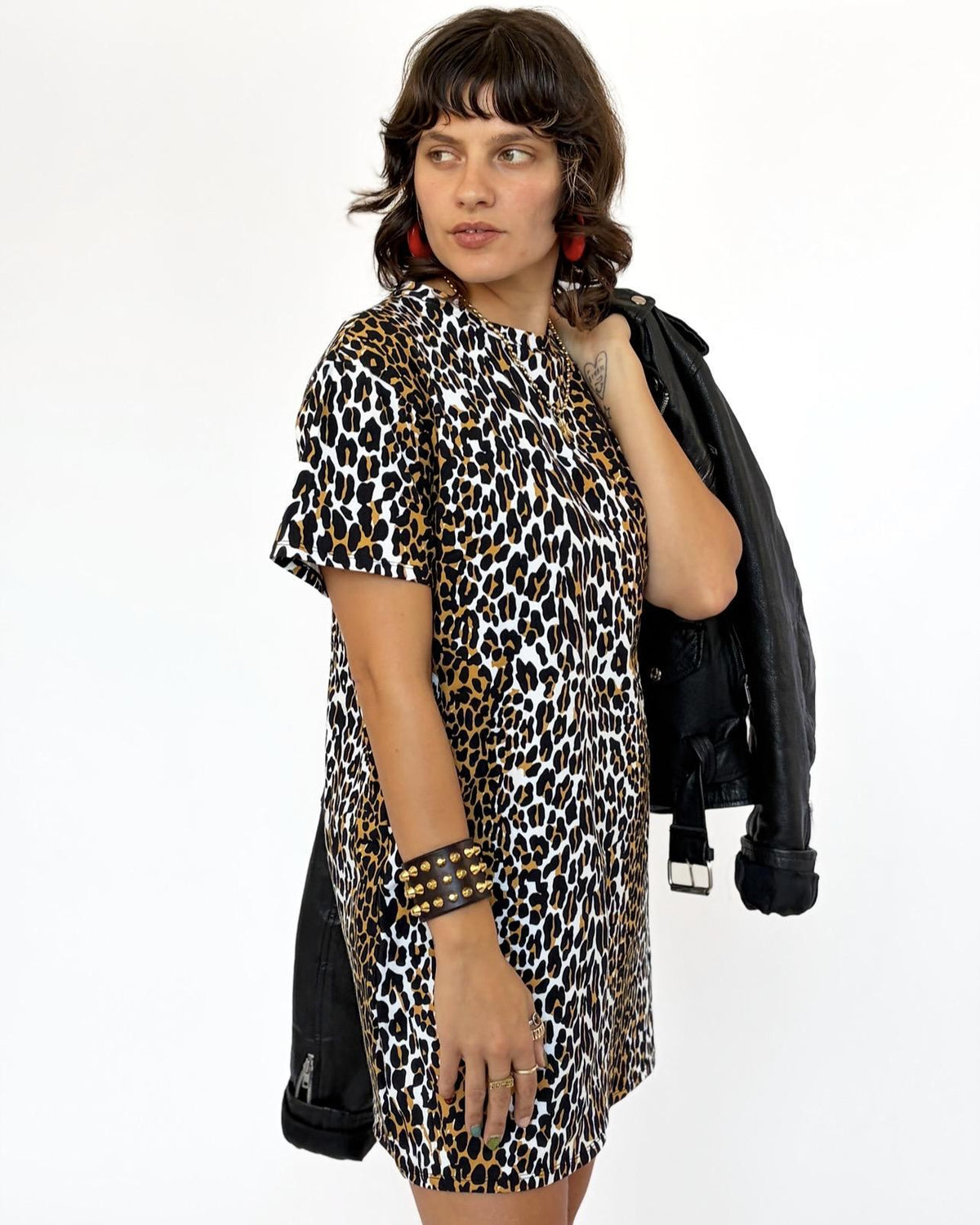 Nooworks Tee Dress in Wildcat