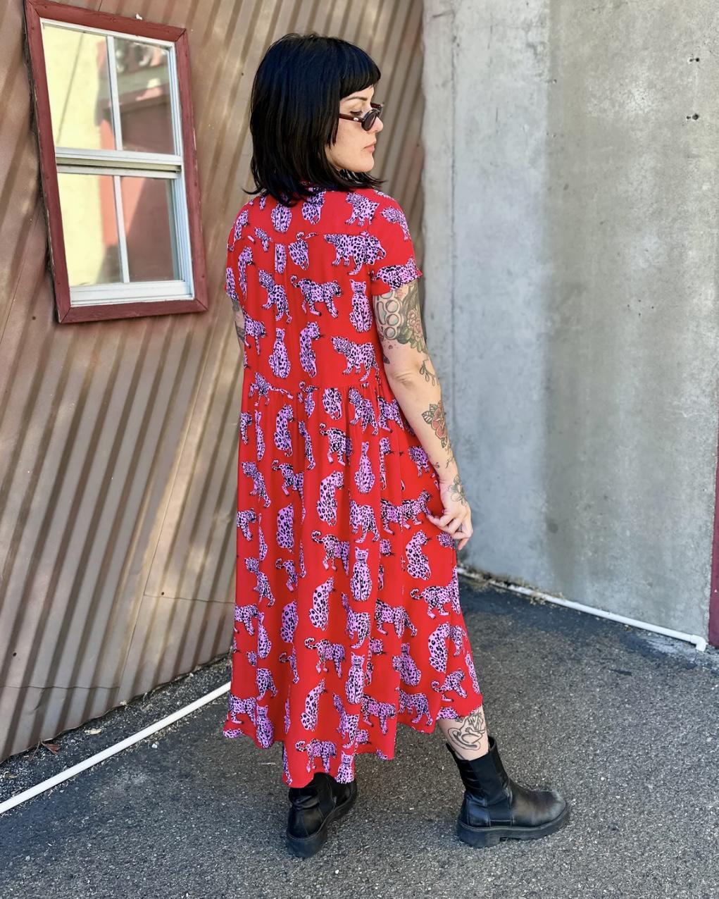 Nooworks Cassie Dress Sondler Cat - Medium, Large, XL