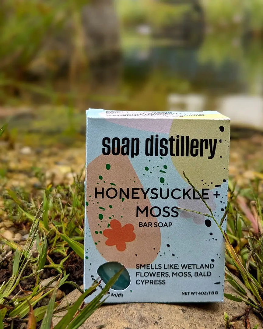 Soap Distillery Honeysuckle + Moss Bar Soap