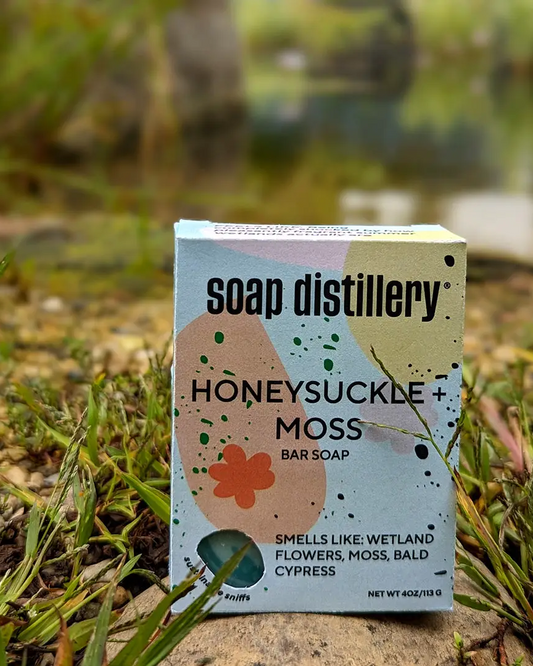 Soap Distillery Honeysuckle + Moss Bar Soap