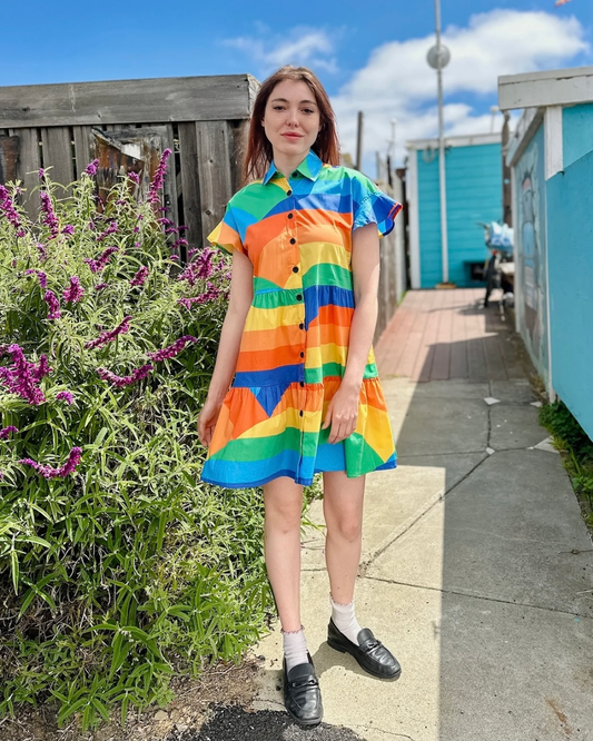 Nooworks Eloise Dress in Sunset Valley