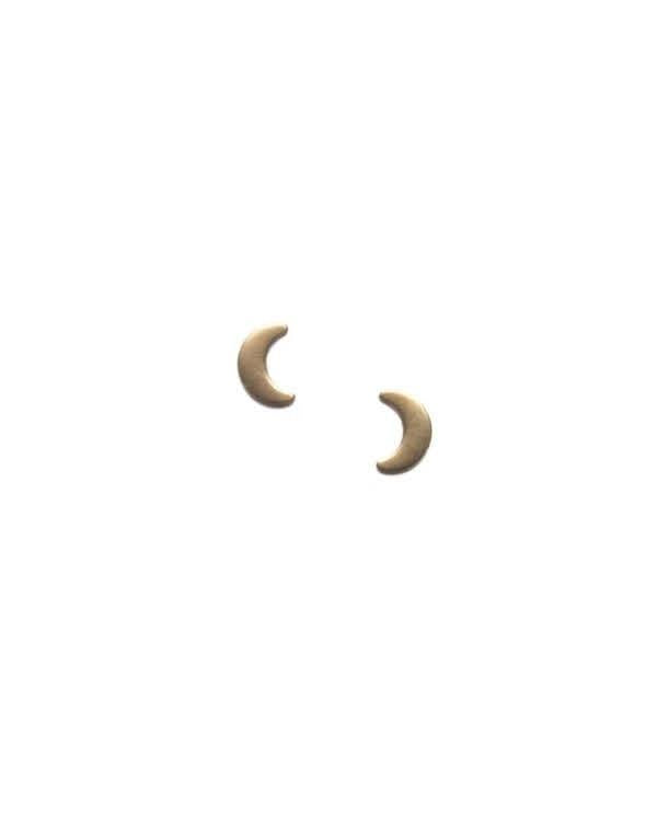 Michelle Starbuck Tiny Moon Studs