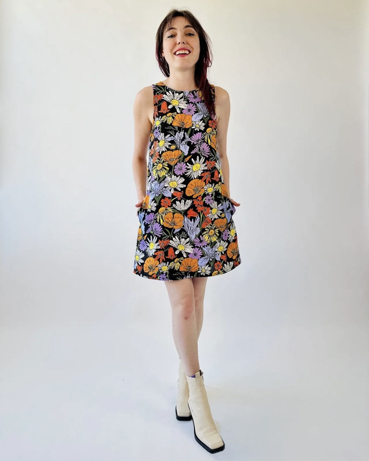 Nooworks Romy Dress in Wildflowers