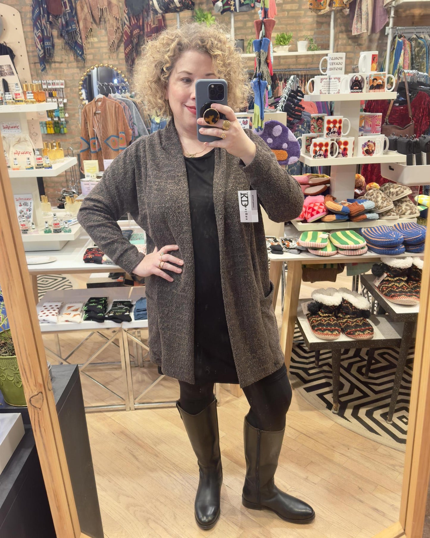 KD Designs Diane Jacket in Mocha