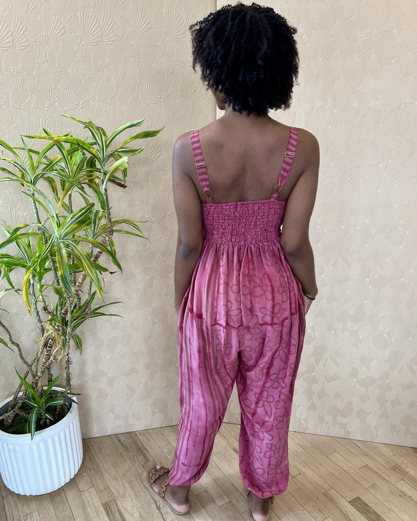 Indie Ella Aurora Boho Jumpsuit in Dusk (S/M)
