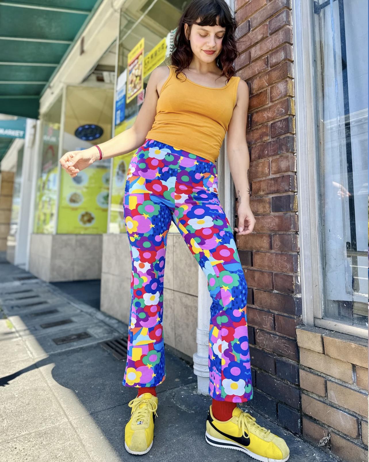 Nooworks Kick Flare Pants Summer Daze