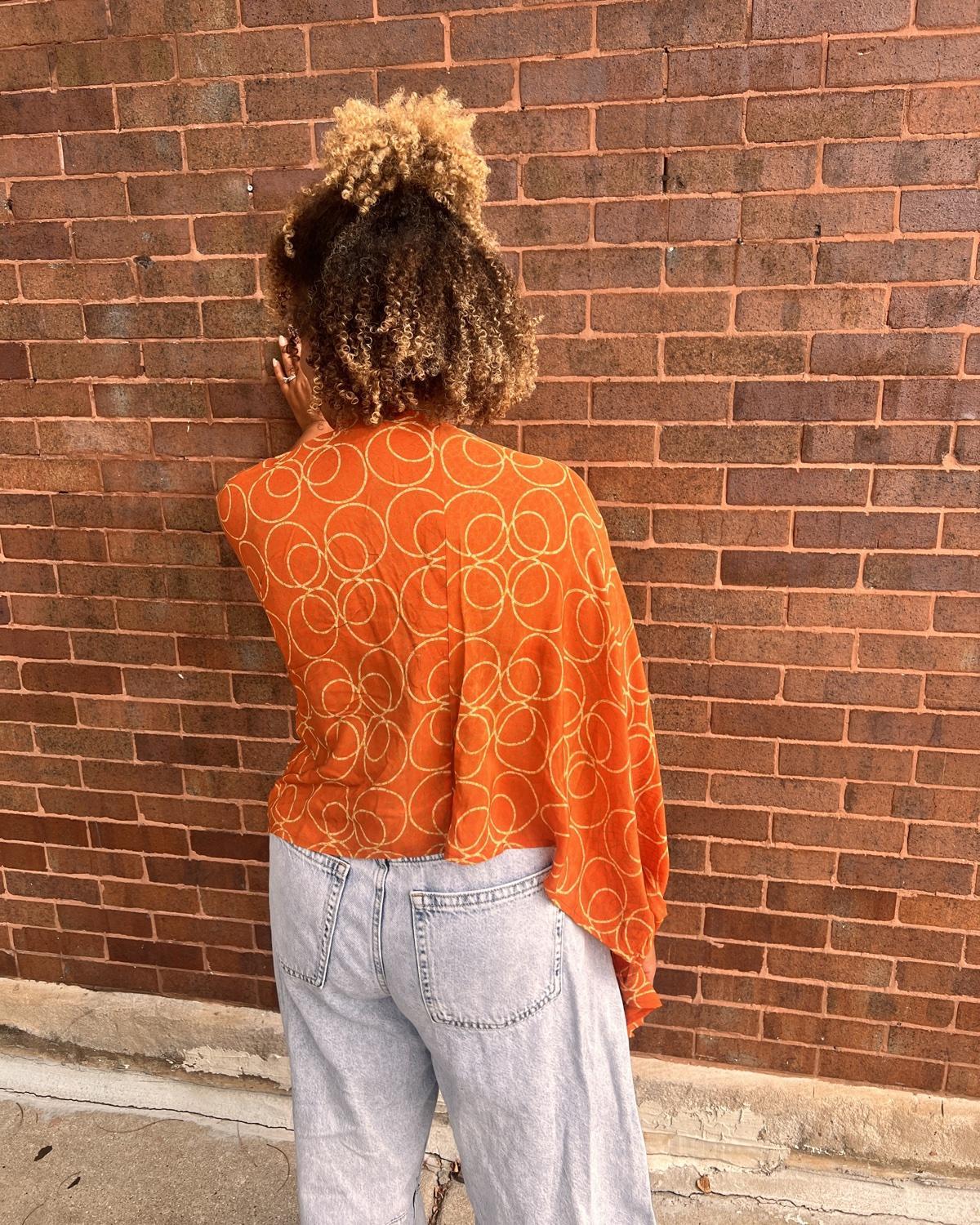 Indie Ella Ronak Jacket in Tangerine Dream
