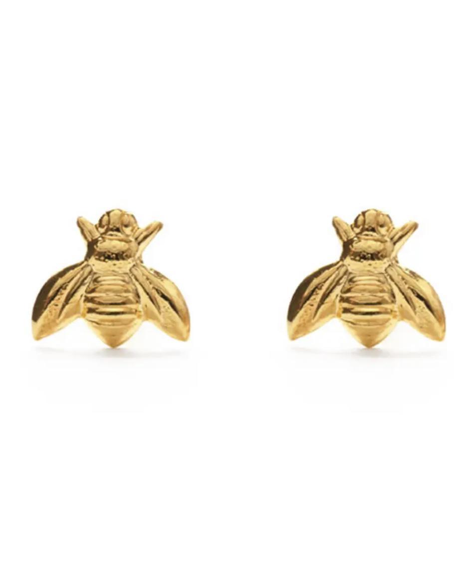 Amano Studio 24k Gold Bee Studs