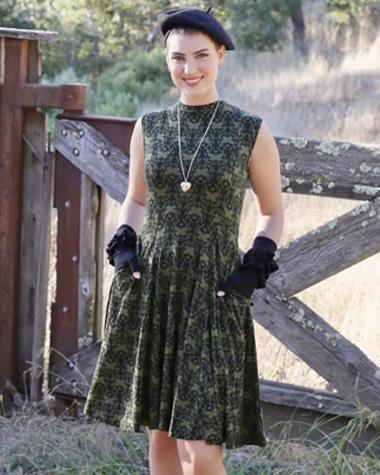 Effie's Heart Mia Dress in Natural Print