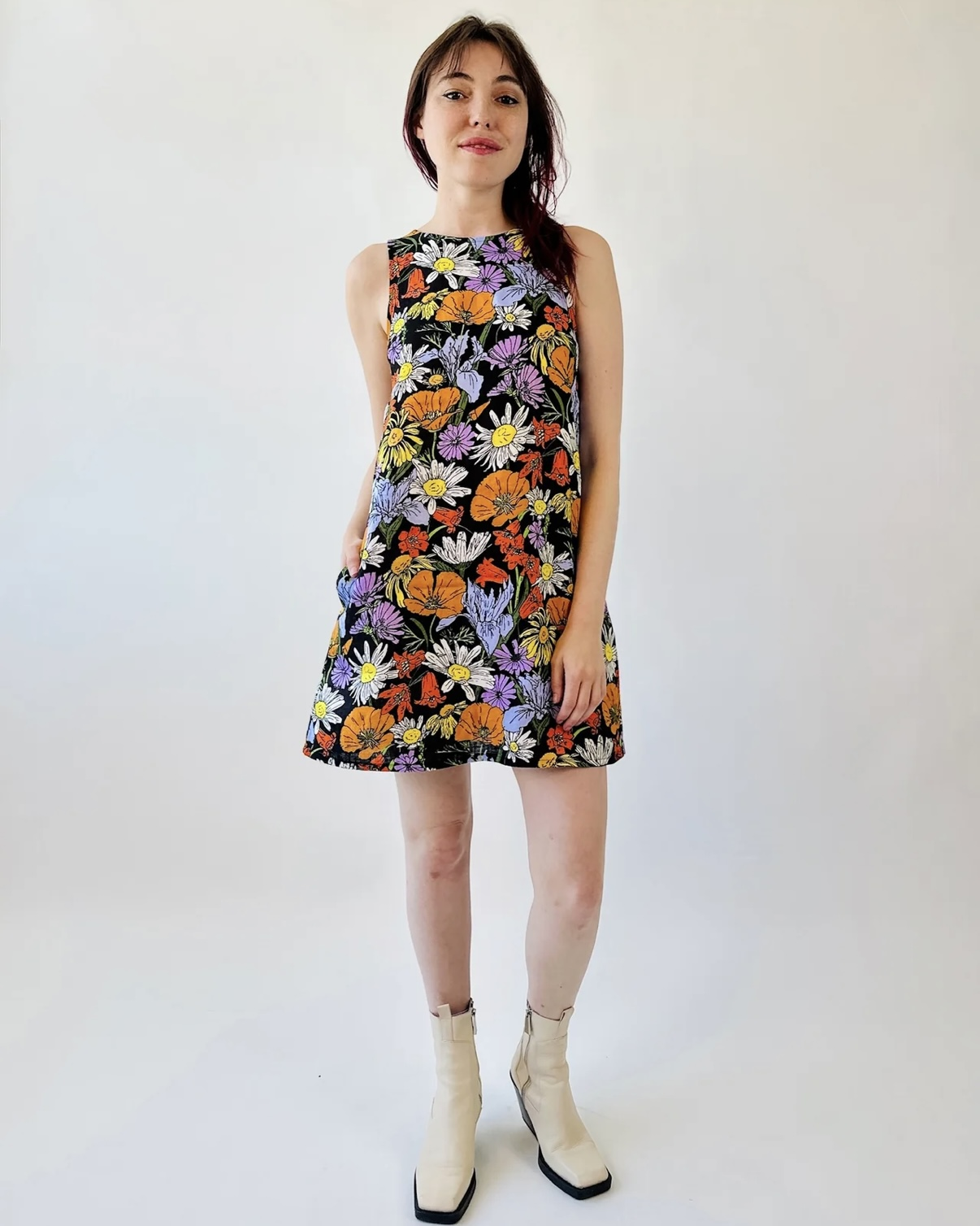 Nooworks Romy Dress in Wildflowers