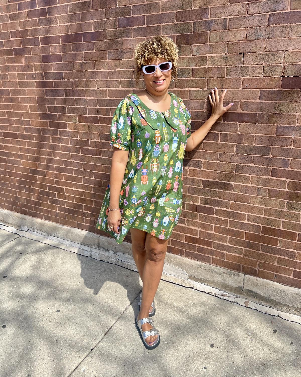 Squasht Charlotte Dress in Bugs - Size Small, XL, 2XL