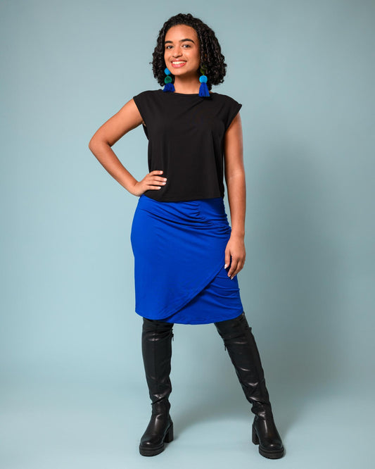 Squasht Valentina Skirt in Cobalt Blue