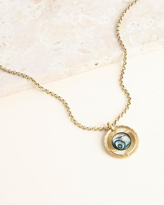 Michelle Starbuck Portal Necklace Abalone