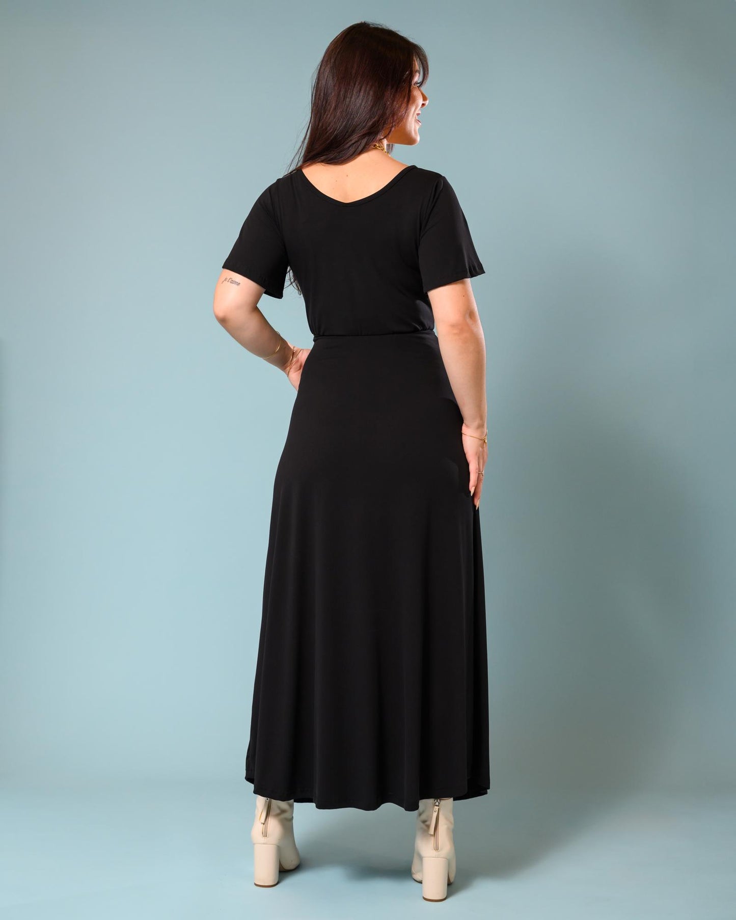 Squasht Lillia Maxi Dress in Black