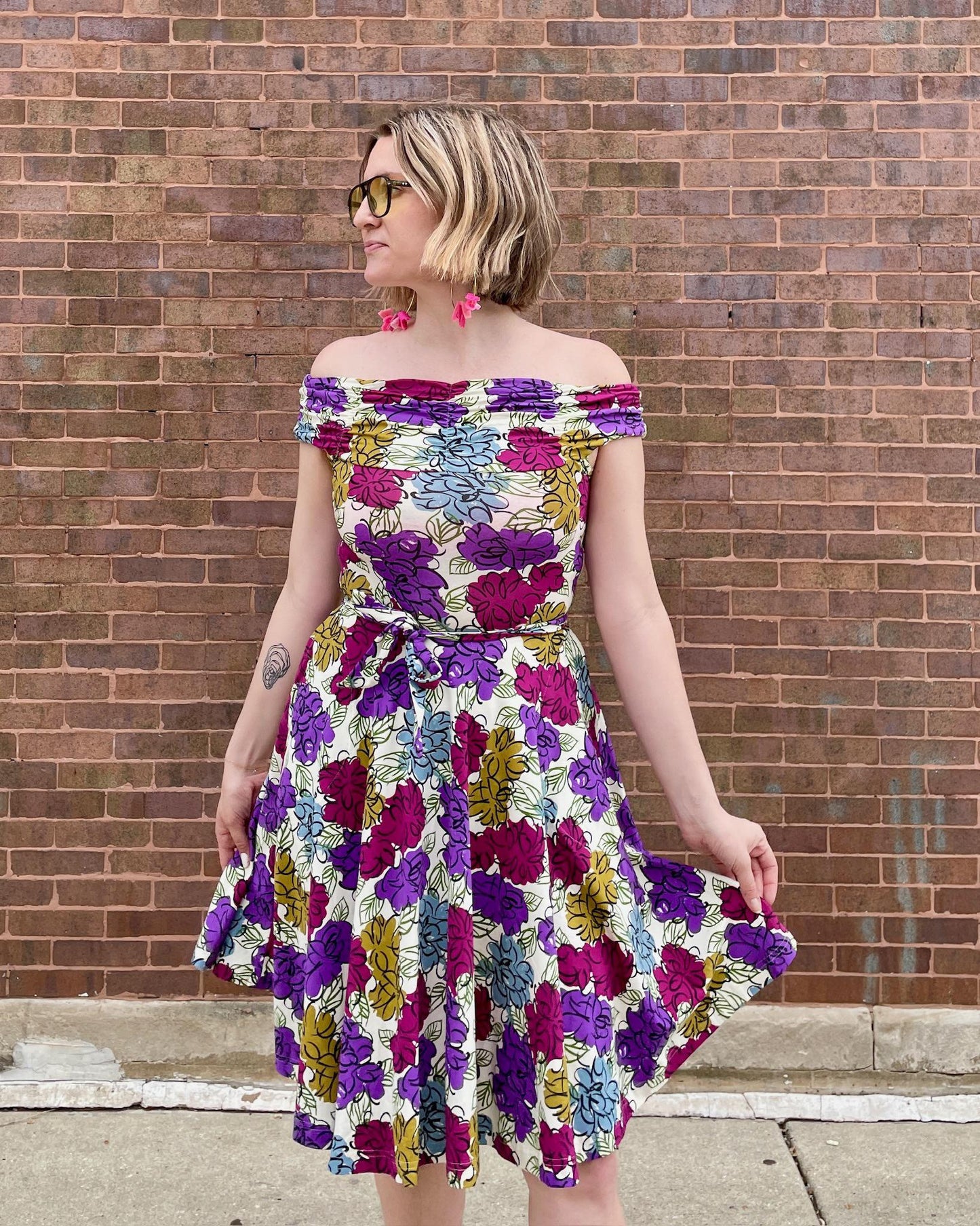 Effie's Heart Venice Dress May Print - SALE - sizes XS, XL, 2XL