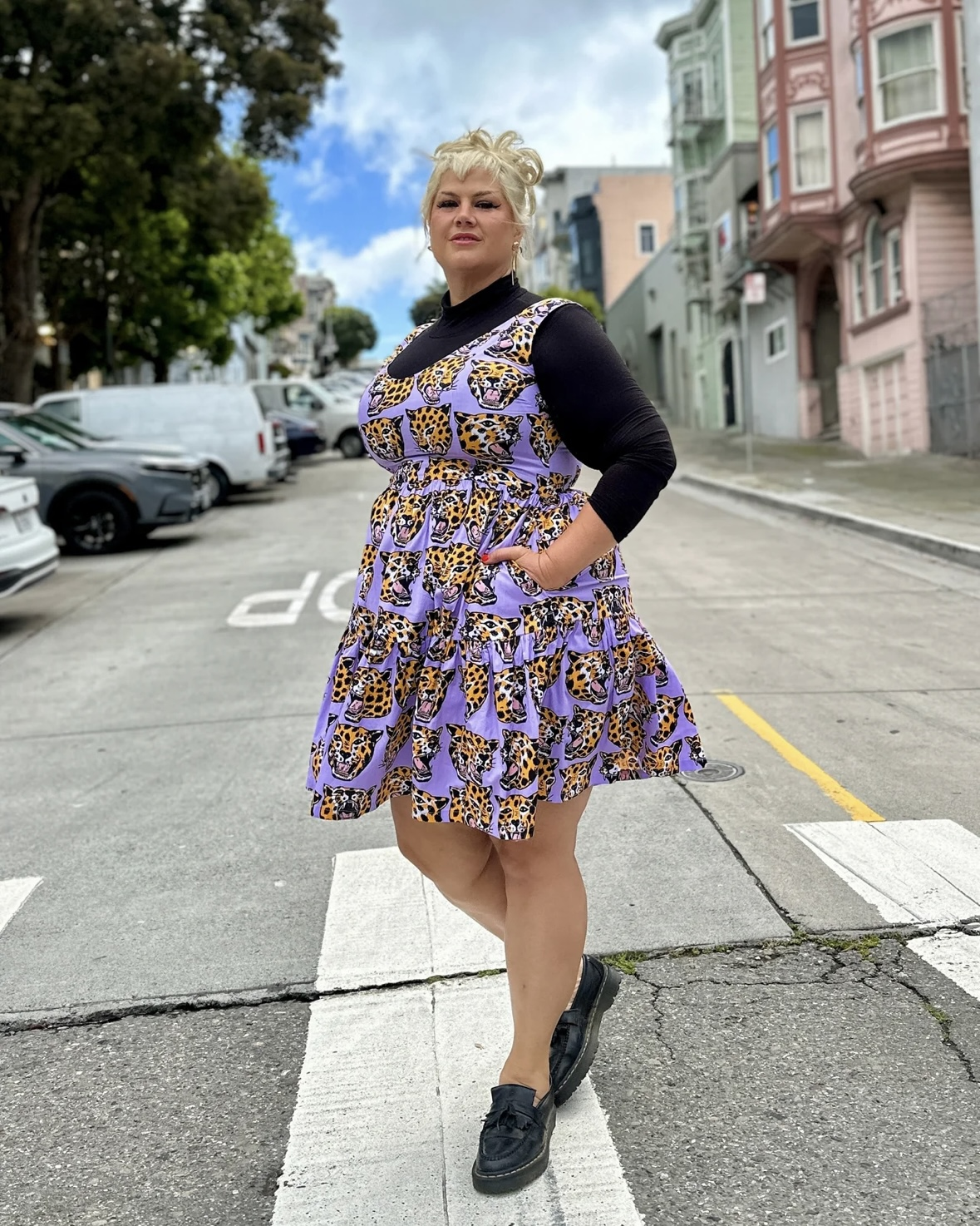 Nooworks Western Dress in Cheetah Head
