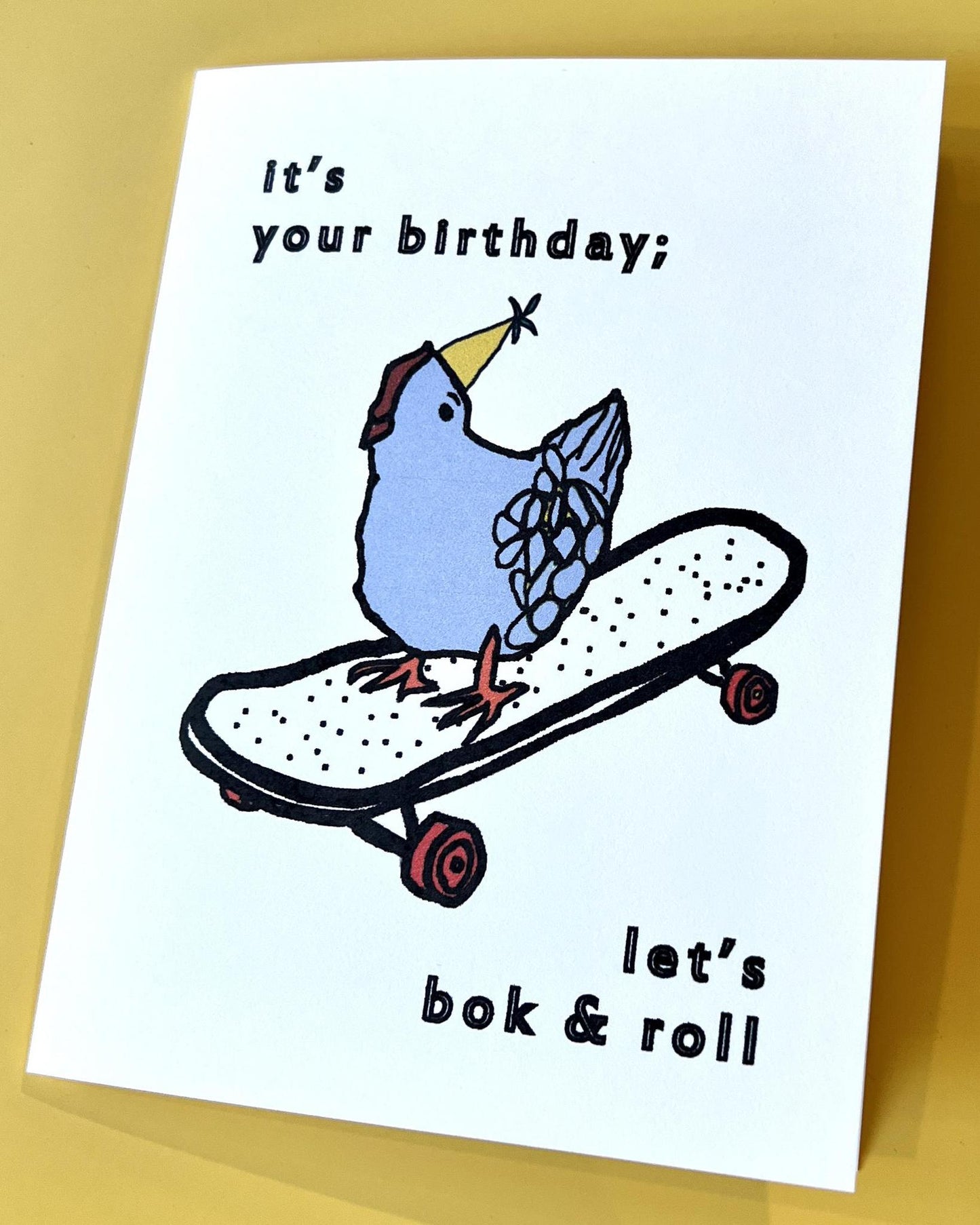 Heilo Cards Bok & Roll Birthday