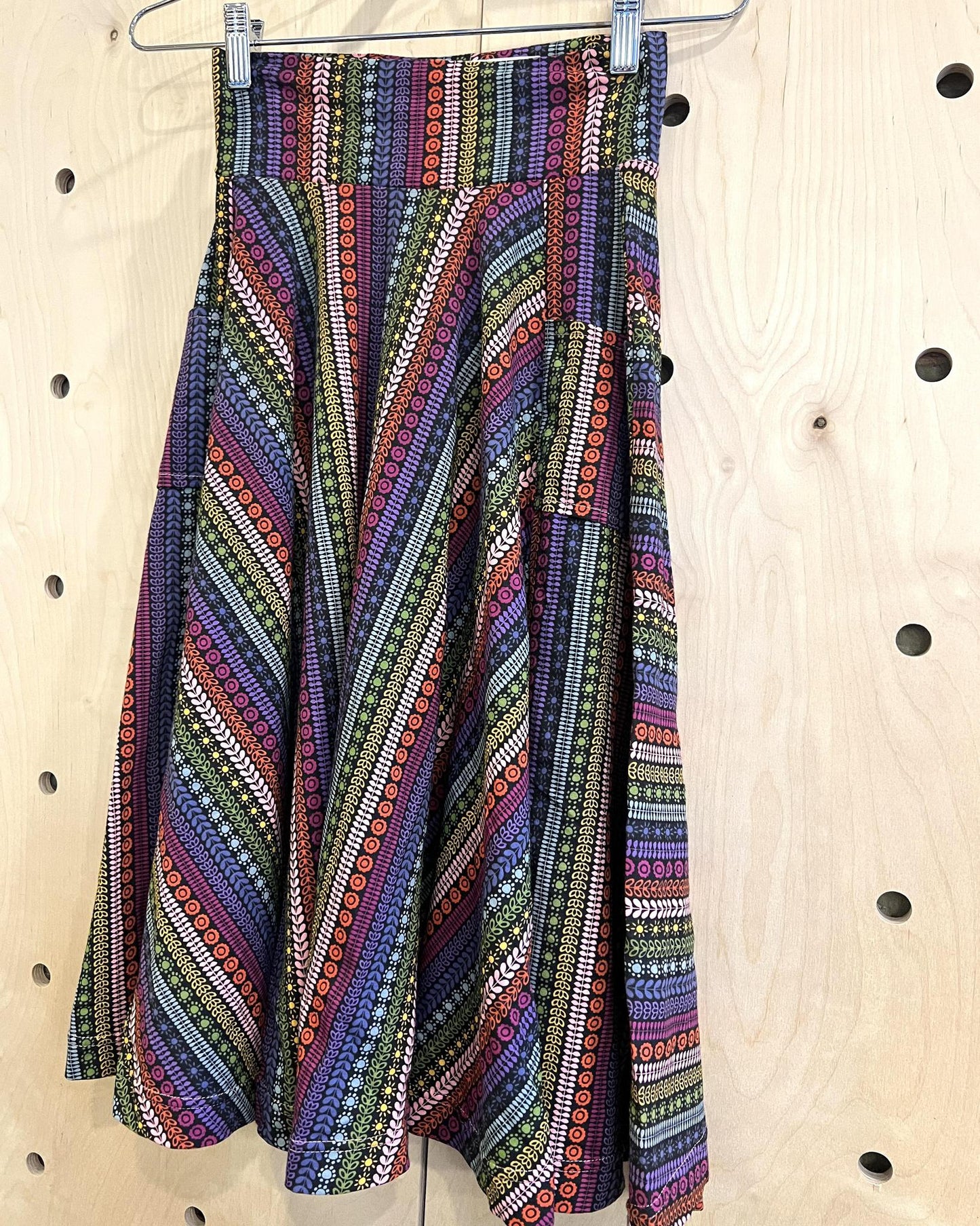 Effie's Heart Sojourn Skirt in Folk Print