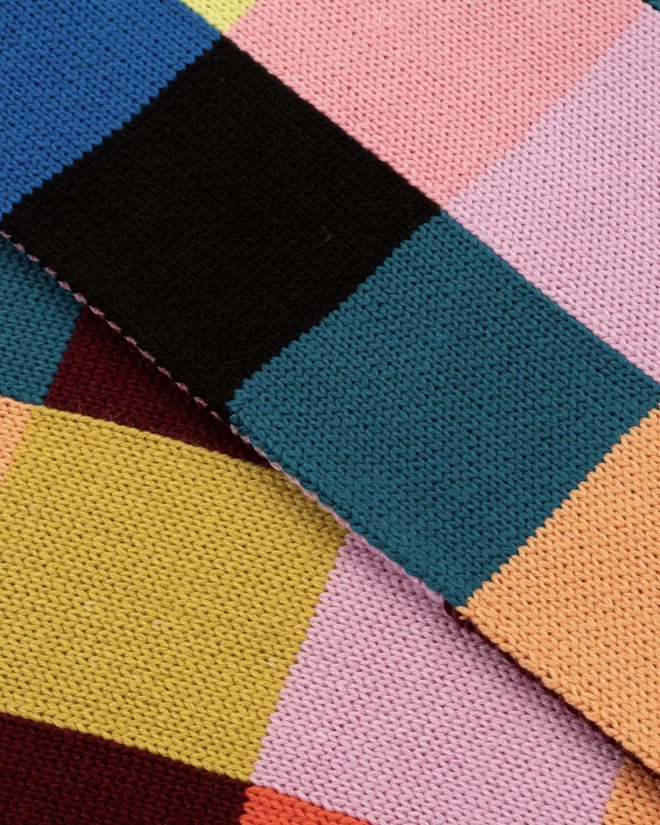 Verloop Color Patch Big Scarf in Sport