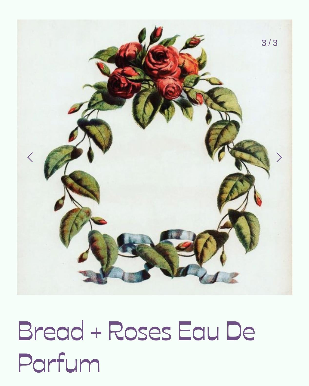 Pearfat Parfum - Bread + Roses Eau de Parfum