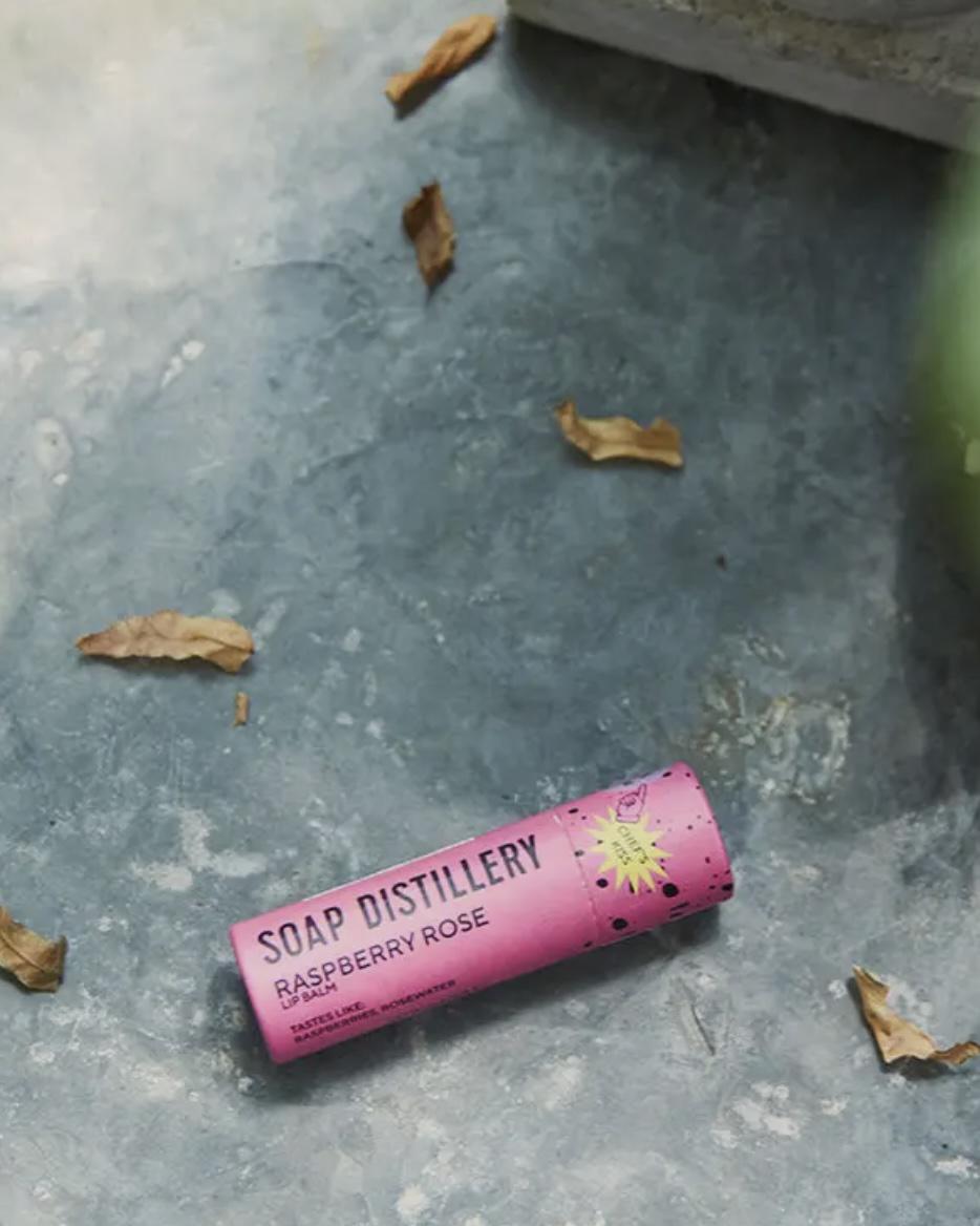 Soap Distillery Raspberry Rose Lip Balm