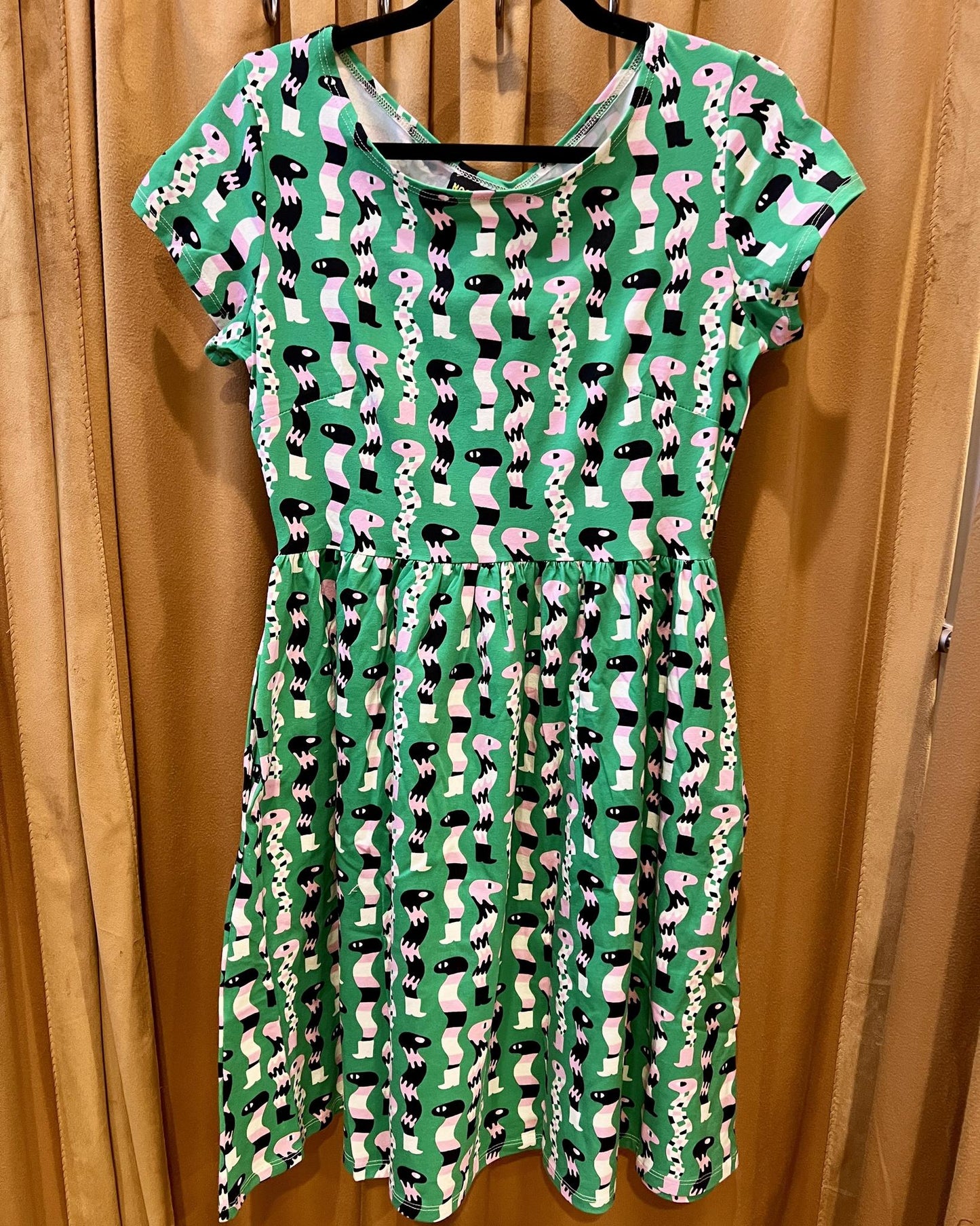 Nooworks Lucy Dress in SSSnakes - Size Small, Medium