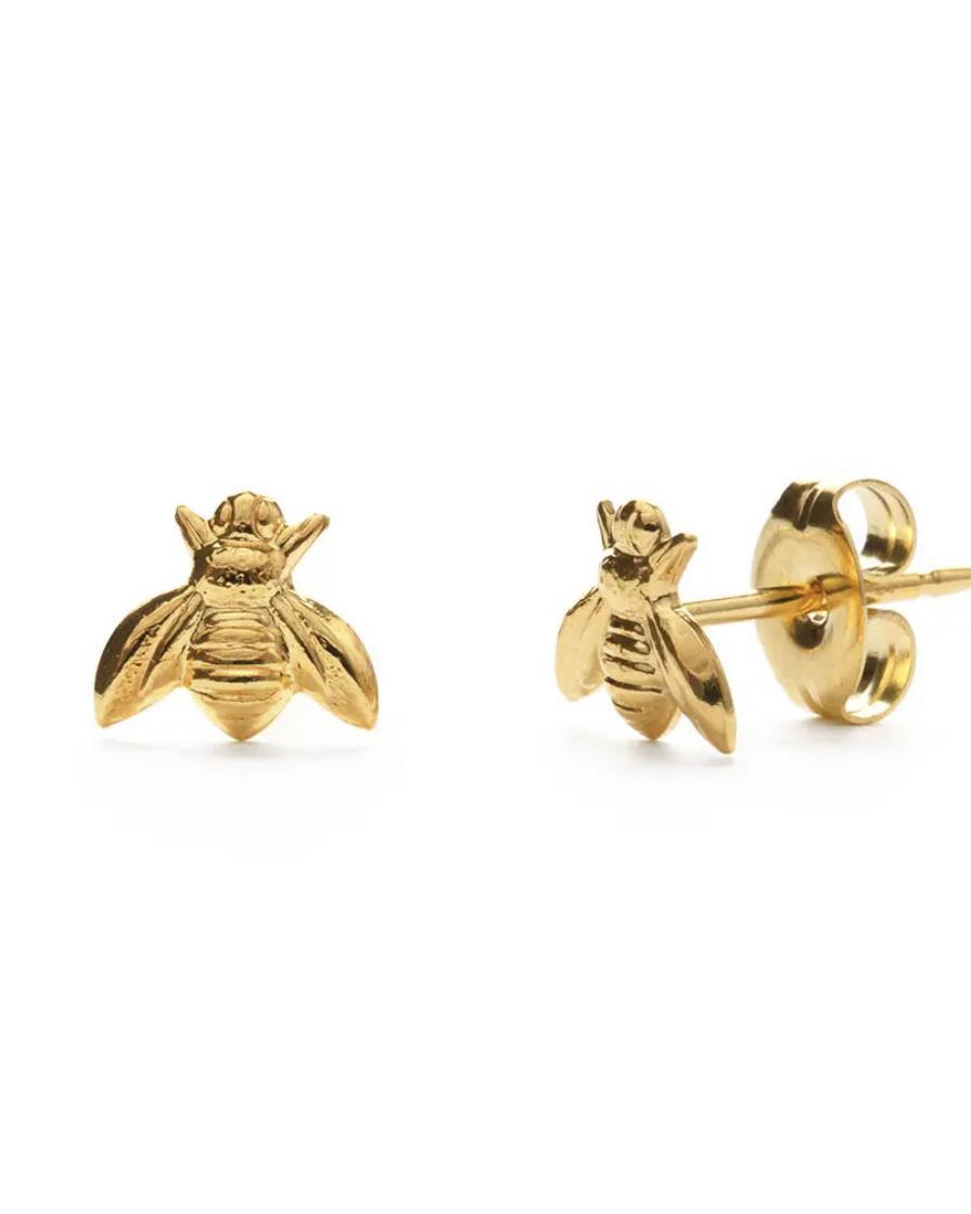 Amano Studio 24k Gold Bee Studs