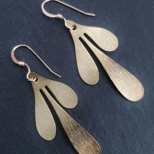 Sosie Designs Gold Flora Earrings