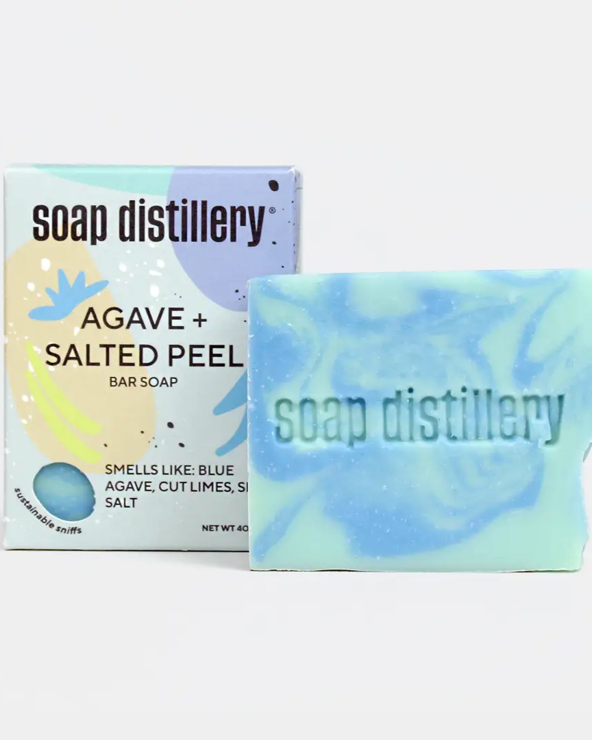 Soap Distillery Agave + Salted Peel Bar Soap