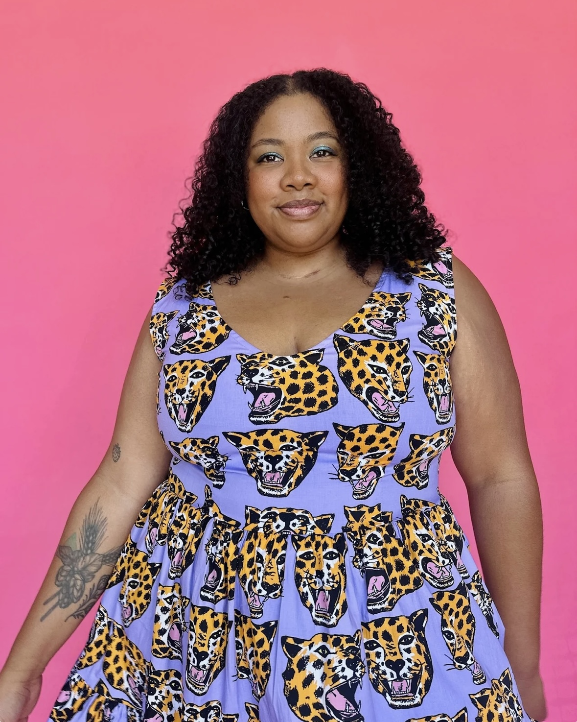 Nooworks Western Dress in Cheetah Head