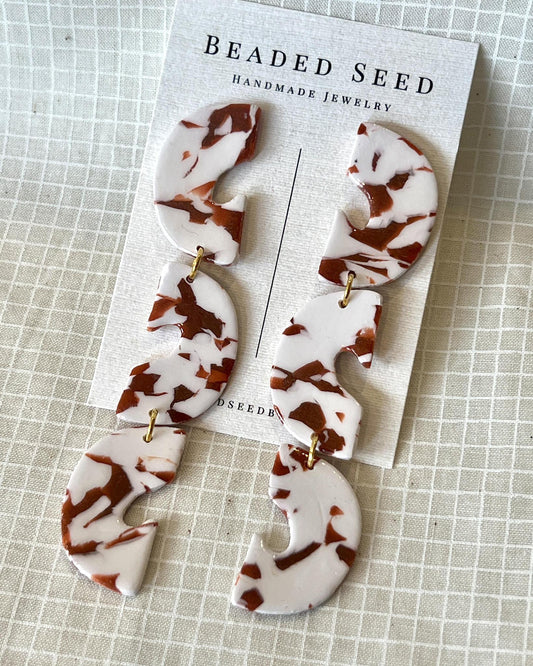 Beaded Seed by Ronea Alan Earrings